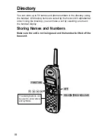 Preview for 38 page of Panasonic KX-TG2237S - 2.4 GHz Digital Cordless Speakerphone Operating Instructions Manual