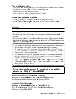 Preview for 72 page of Panasonic KX-TG2237S - 2.4 GHz Digital Cordless Speakerphone Operating Instructions Manual