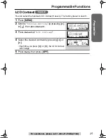 Preview for 15 page of Panasonic KX-TG2238S Operating Instructions Manual