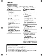 Preview for 34 page of Panasonic KX-TG2238S Operating Instructions Manual