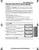 Preview for 37 page of Panasonic KX-TG2238S Operating Instructions Manual