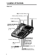 Предварительный просмотр 6 страницы Panasonic KX-TG2239B Operating Instructions Manual