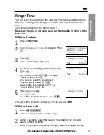 Предварительный просмотр 19 страницы Panasonic KX-TG2239B Operating Instructions Manual