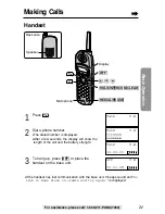 Предварительный просмотр 21 страницы Panasonic KX-TG2239B Operating Instructions Manual