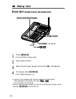 Предварительный просмотр 26 страницы Panasonic KX-TG2239B Operating Instructions Manual