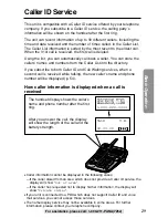 Предварительный просмотр 29 страницы Panasonic KX-TG2239B Operating Instructions Manual