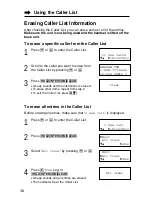 Предварительный просмотр 36 страницы Panasonic KX-TG2239B Operating Instructions Manual