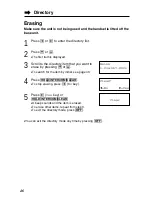 Предварительный просмотр 46 страницы Panasonic KX-TG2239B Operating Instructions Manual