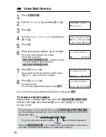 Предварительный просмотр 50 страницы Panasonic KX-TG2239B Operating Instructions Manual