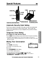 Предварительный просмотр 53 страницы Panasonic KX-TG2239B Operating Instructions Manual