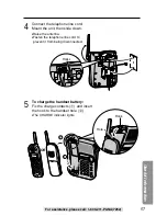 Предварительный просмотр 57 страницы Panasonic KX-TG2239B Operating Instructions Manual