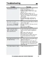 Предварительный просмотр 61 страницы Panasonic KX-TG2239B Operating Instructions Manual