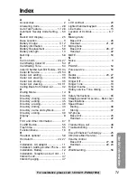 Предварительный просмотр 71 страницы Panasonic KX-TG2239B Operating Instructions Manual