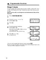 Предварительный просмотр 20 страницы Panasonic KX-TG2247S Operating Instructions Manual