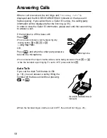 Предварительный просмотр 34 страницы Panasonic KX-TG2247S Operating Instructions Manual