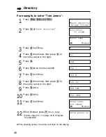 Предварительный просмотр 46 страницы Panasonic KX-TG2247S Operating Instructions Manual