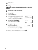 Предварительный просмотр 50 страницы Panasonic KX-TG2247S Operating Instructions Manual