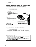 Предварительный просмотр 52 страницы Panasonic KX-TG2247S Operating Instructions Manual