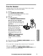 Предварительный просмотр 59 страницы Panasonic KX-TG2247S Operating Instructions Manual