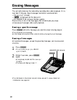 Предварительный просмотр 60 страницы Panasonic KX-TG2247S Operating Instructions Manual