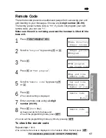 Предварительный просмотр 63 страницы Panasonic KX-TG2247S Operating Instructions Manual