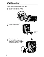 Предварительный просмотр 70 страницы Panasonic KX-TG2247S Operating Instructions Manual