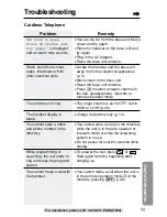 Предварительный просмотр 75 страницы Panasonic KX-TG2247S Operating Instructions Manual