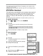 Предварительный просмотр 83 страницы Panasonic KX-TG2247S Operating Instructions Manual