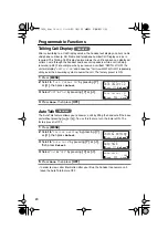 Preview for 16 page of Panasonic KX-tg2248CS Operating Instructions Manual