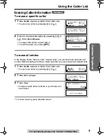 Preview for 31 page of Panasonic KX-TG2248S - 2.4 GHz Digital Cordless Phone Answering System Operating Instructions Manual