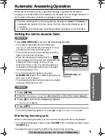 Preview for 39 page of Panasonic KX-TG2248S - 2.4 GHz Digital Cordless Phone Answering System Operating Instructions Manual