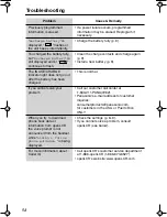 Preview for 54 page of Panasonic KX-TG2248S - 2.4 GHz Digital Cordless Phone Answering System Operating Instructions Manual