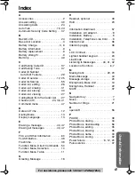 Preview for 63 page of Panasonic KX-TG2248S - 2.4 GHz Digital Cordless Phone Answering System Operating Instructions Manual