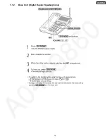 Предварительный просмотр 19 страницы Panasonic KX-TG2257BXS Service Manual