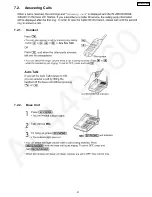 Предварительный просмотр 21 страницы Panasonic KX-TG2257BXS Service Manual