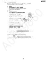 Предварительный просмотр 25 страницы Panasonic KX-TG2257BXS Service Manual