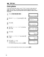 Предварительный просмотр 16 страницы Panasonic KX-TG2257S - 2.4 GHz Digital Cordless Telephone Operating Instructions Manual