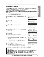 Предварительный просмотр 29 страницы Panasonic KX-TG2257S - 2.4 GHz Digital Cordless Telephone Operating Instructions Manual