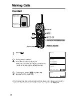 Предварительный просмотр 30 страницы Panasonic KX-TG2257S - 2.4 GHz Digital Cordless Telephone Operating Instructions Manual