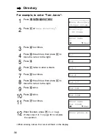 Предварительный просмотр 50 страницы Panasonic KX-TG2257S - 2.4 GHz Digital Cordless Telephone Operating Instructions Manual