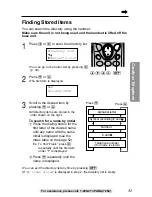 Предварительный просмотр 51 страницы Panasonic KX-TG2257S - 2.4 GHz Digital Cordless Telephone Operating Instructions Manual