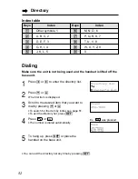 Предварительный просмотр 52 страницы Panasonic KX-TG2257S - 2.4 GHz Digital Cordless Telephone Operating Instructions Manual