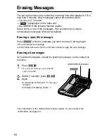 Предварительный просмотр 64 страницы Panasonic KX-TG2257S - 2.4 GHz Digital Cordless Telephone Operating Instructions Manual