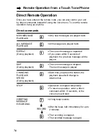 Предварительный просмотр 70 страницы Panasonic KX-TG2257S - 2.4 GHz Digital Cordless Telephone Operating Instructions Manual