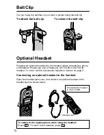 Предварительный просмотр 76 страницы Panasonic KX-TG2257S - 2.4 GHz Digital Cordless Telephone Operating Instructions Manual