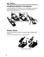 Предварительный просмотр 14 страницы Panasonic KX-TG2257S - 2.4 GHz Digital Cordless... Operating Instructions Manual