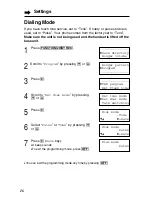 Предварительный просмотр 16 страницы Panasonic KX-TG2257S - 2.4 GHz Digital Cordless... Operating Instructions Manual