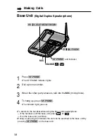 Предварительный просмотр 34 страницы Panasonic KX-TG2257S - 2.4 GHz Digital Cordless... Operating Instructions Manual