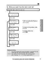 Предварительный просмотр 39 страницы Panasonic KX-TG2257S - 2.4 GHz Digital Cordless... Operating Instructions Manual