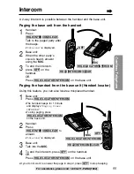 Предварительный просмотр 55 страницы Panasonic KX-TG2257S - 2.4 GHz Digital Cordless... Operating Instructions Manual